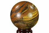 Polished Tiger's Eye Sphere #143264-1